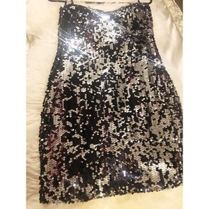 Arden B: Sequin mini dress